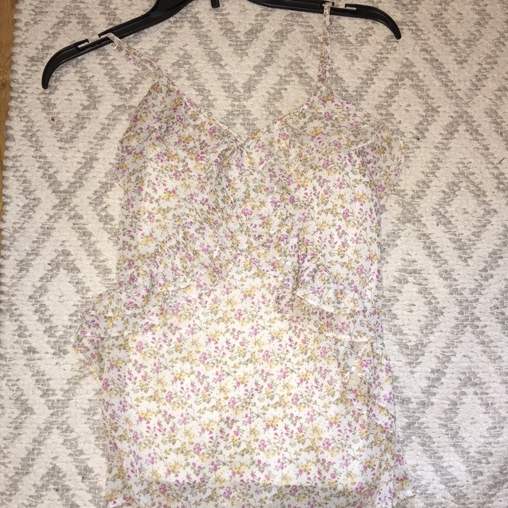 Candies Flowered tank top Blouse